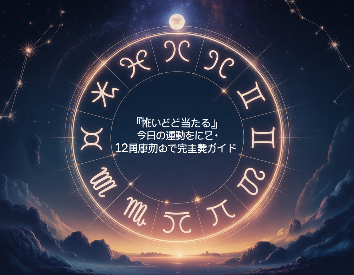 今日の占い 怖いほど当たる